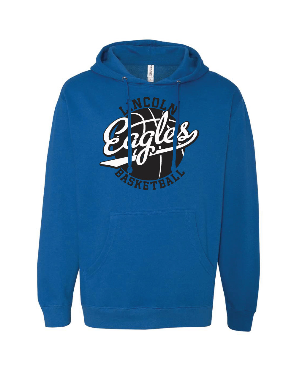 Lincoln Eagles Basketball Pullover Hoodie