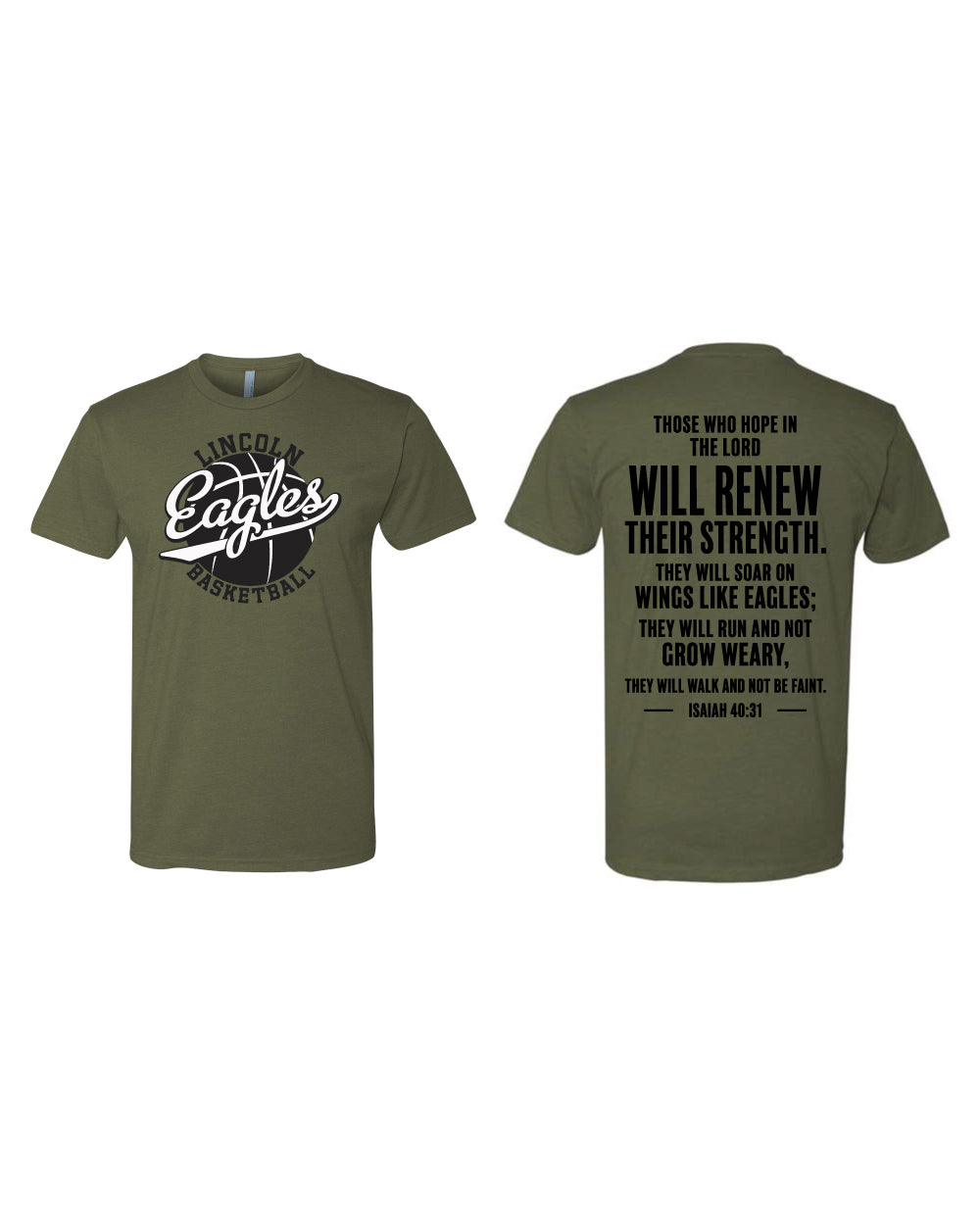 Lincoln Eagles Short Sleeve T-Shirt