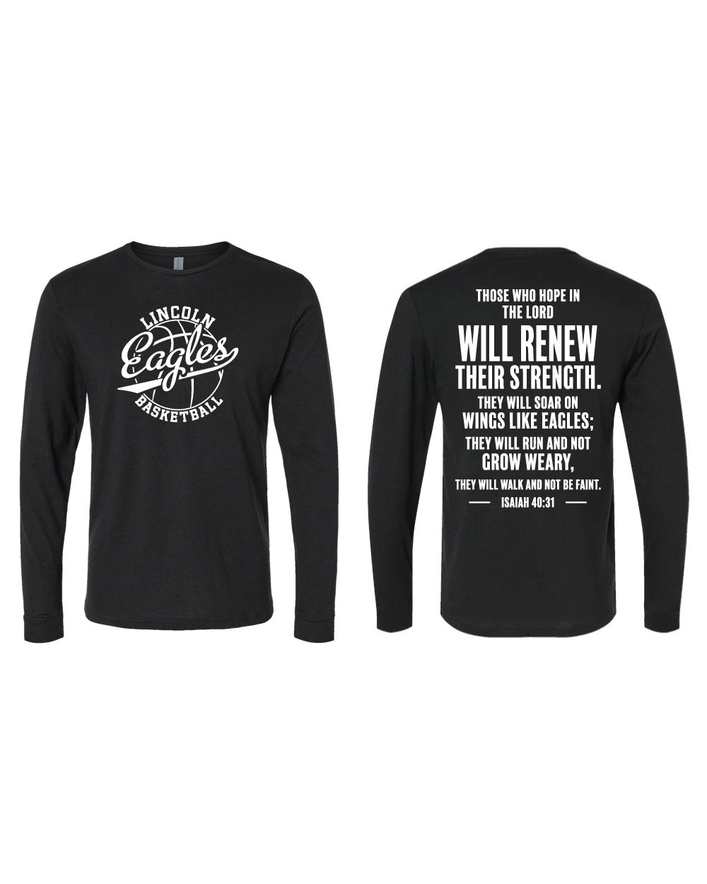 Lincoln Eagles Long Sleeve T-Shirt