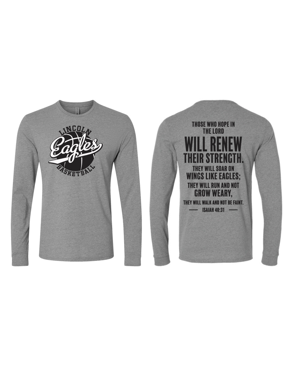 Lincoln Eagles Long Sleeve T-Shirt