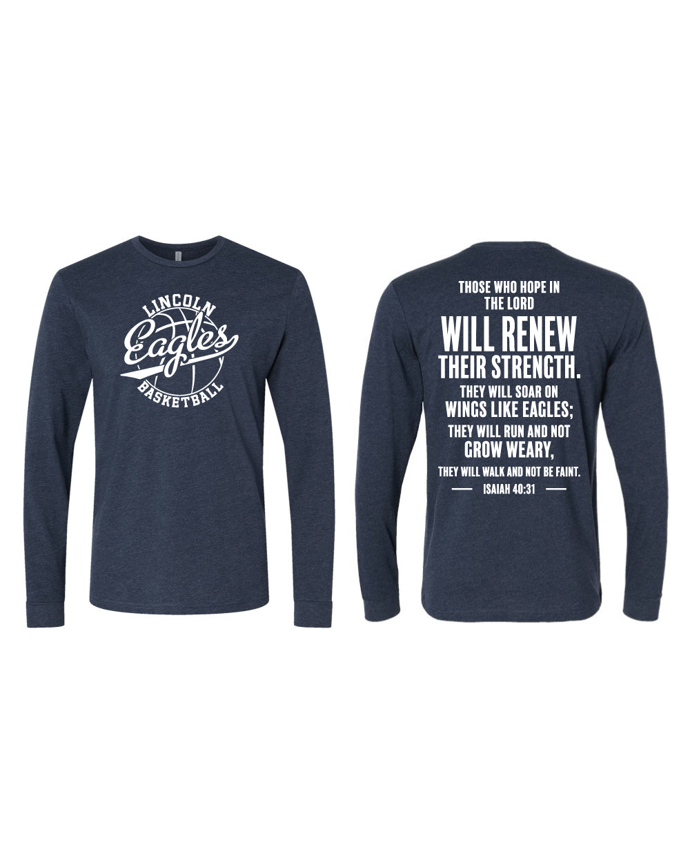 Lincoln Eagles Long Sleeve T-Shirt