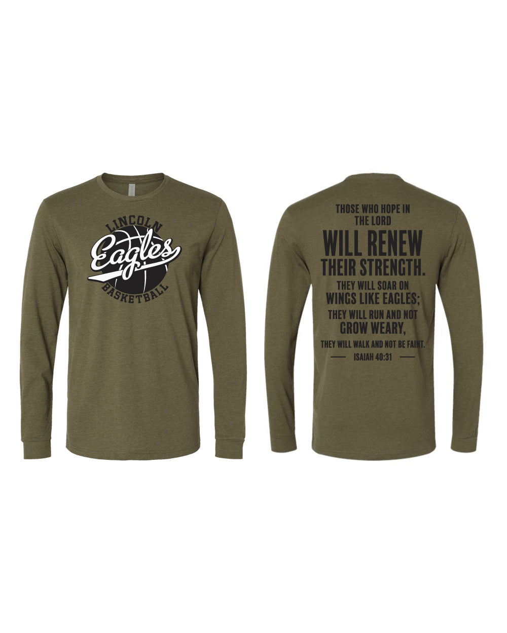 Lincoln Eagles Long Sleeve T-Shirt
