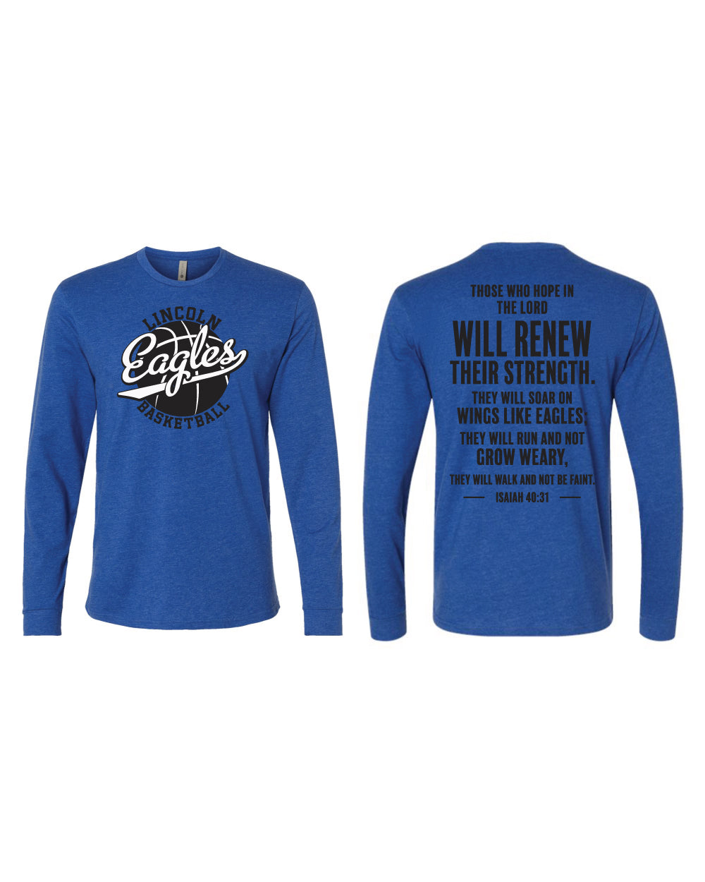 Lincoln Eagles Long Sleeve T-Shirt