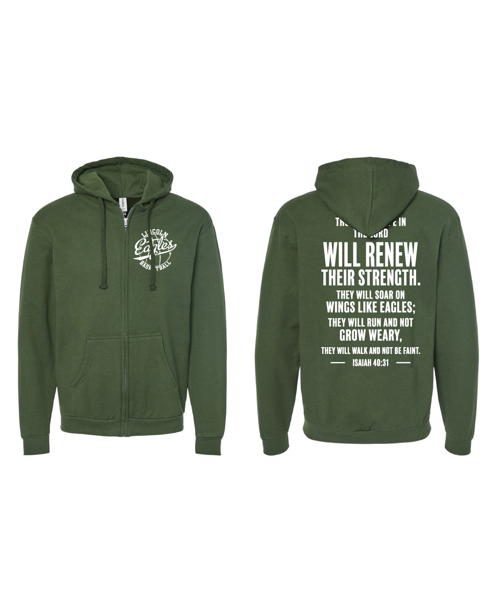 Lincoln Eagles Full-Zip Hoodie