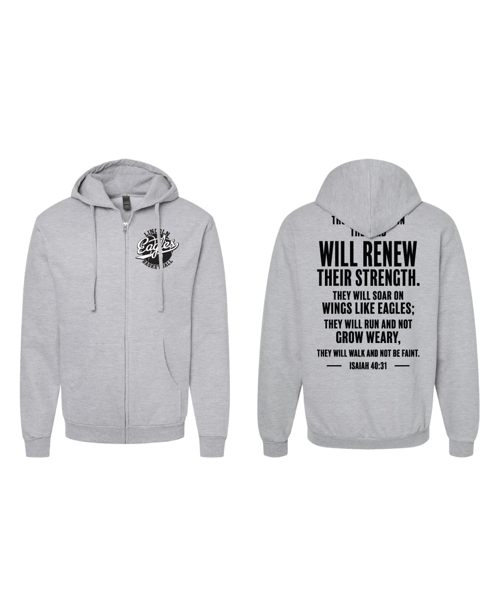 Lincoln Eagles Full-Zip Hoodie