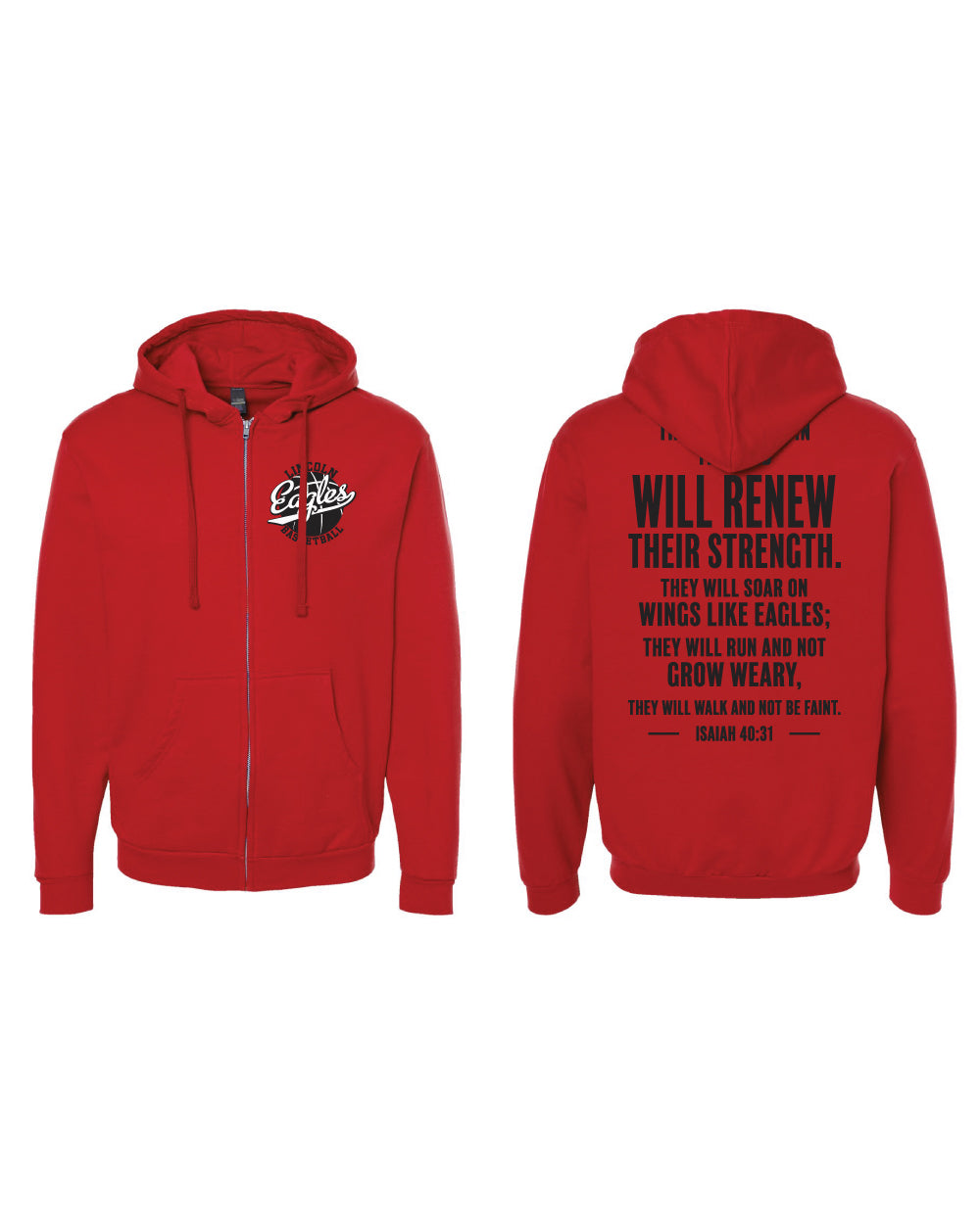 Lincoln Eagles Full-Zip Hoodie