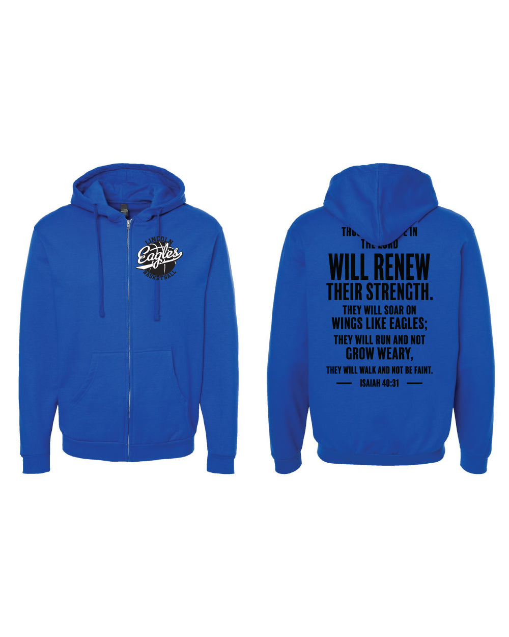 Lincoln Eagles Full-Zip Hoodie