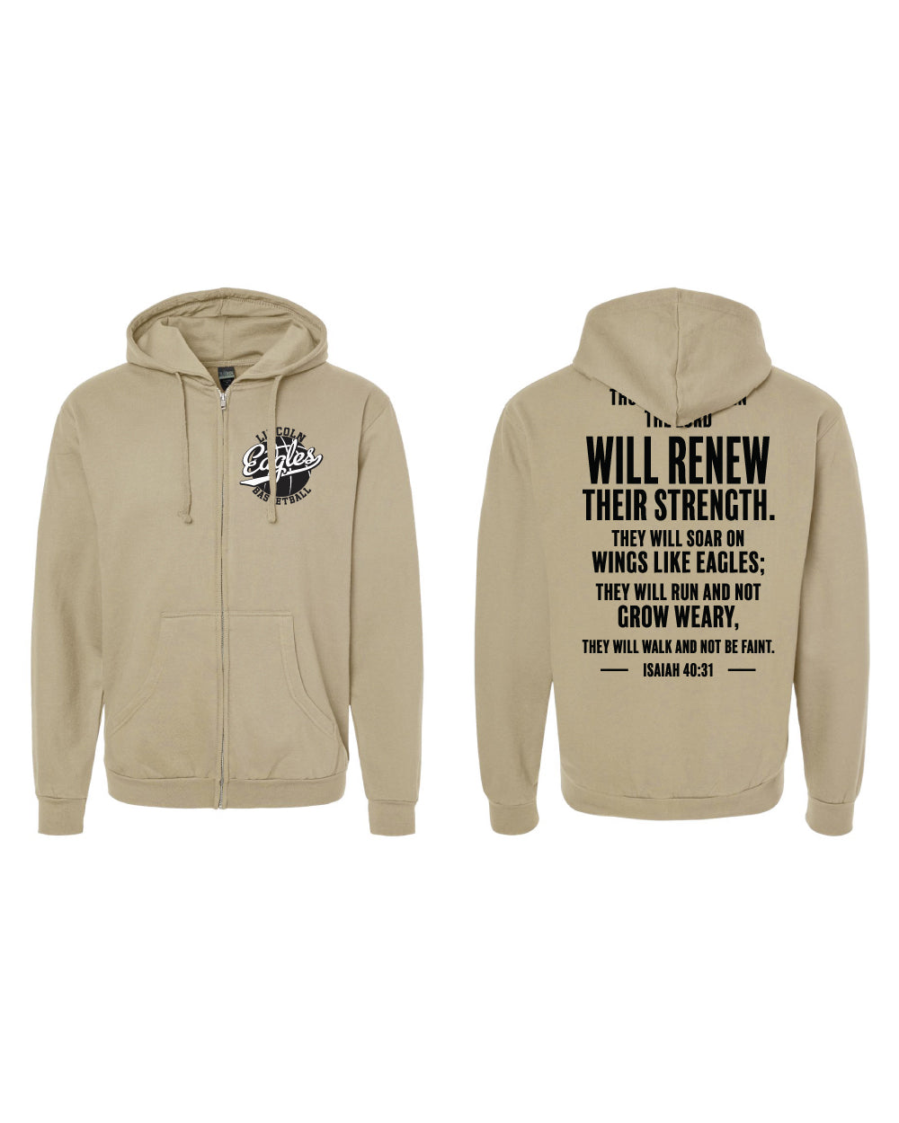 Lincoln Eagles Full-Zip Hoodie